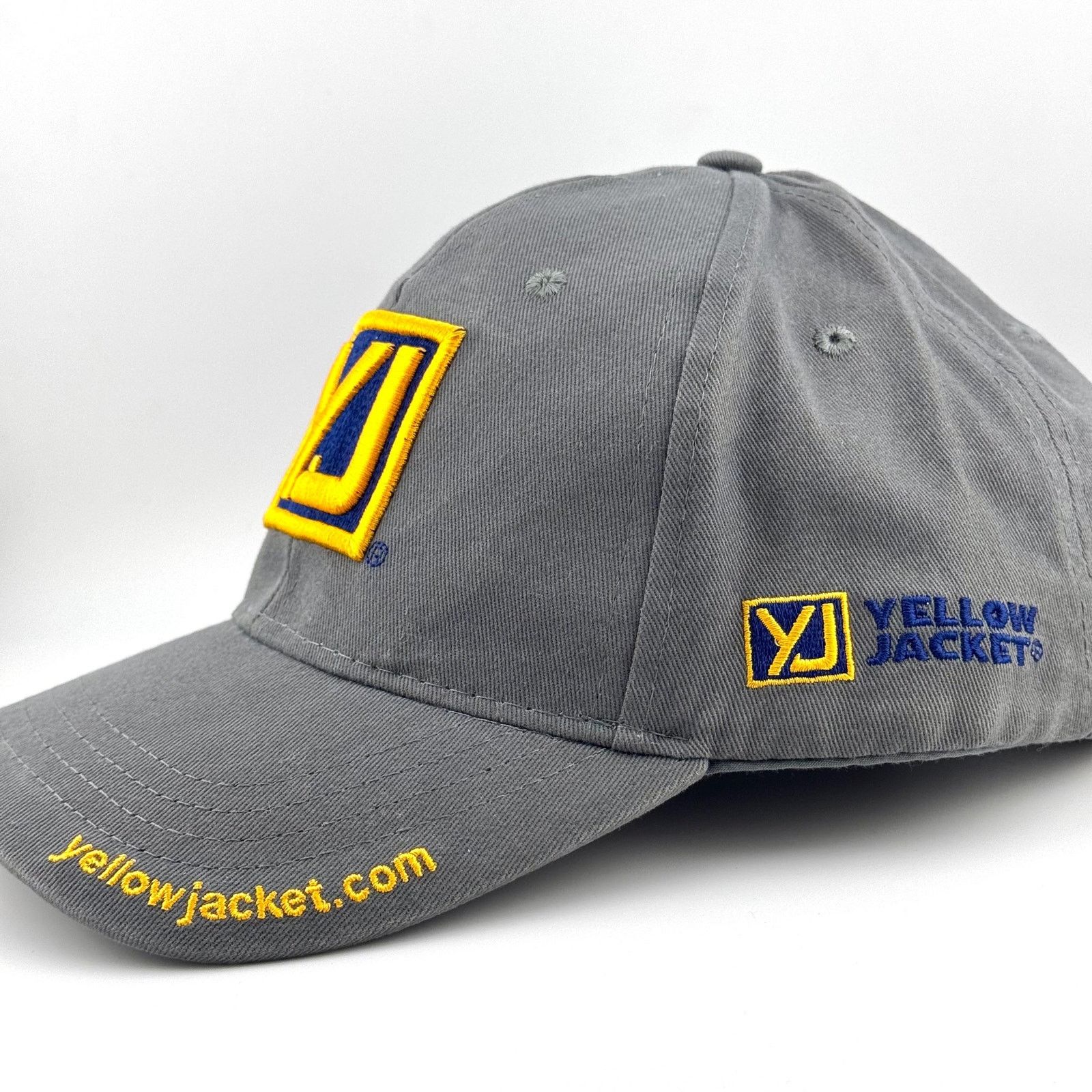 Other YJ Yellow Jacket HVAC Tools Promo Hat Grey Cap Workwear Size ONE SIZE - 3 Thumbnail