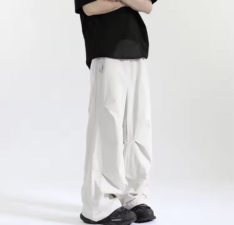Japanese Brand Solid Color Lager Pockets Pant Size US 29 - 3 Thumbnail