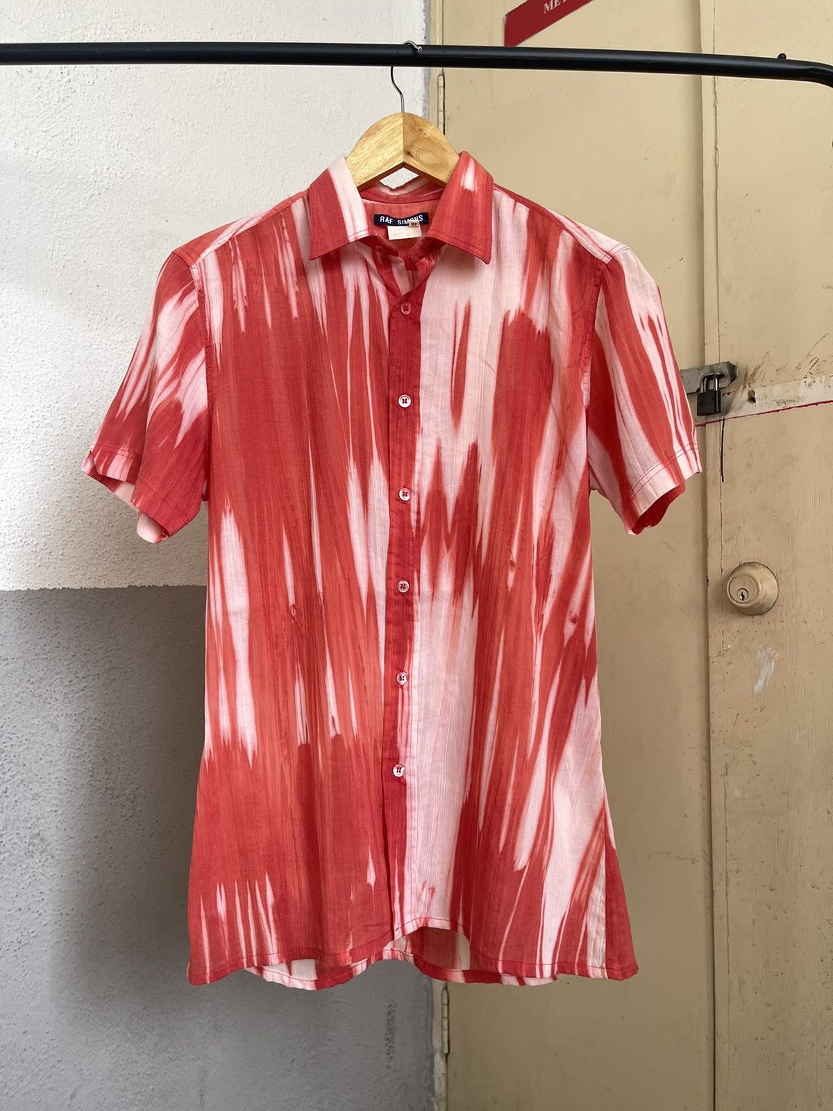 Raf Simons SS 1998 Raf Simons Black Palms Button Shirts Size US M / EU 48-50 / 2 - 1 Thumbnail