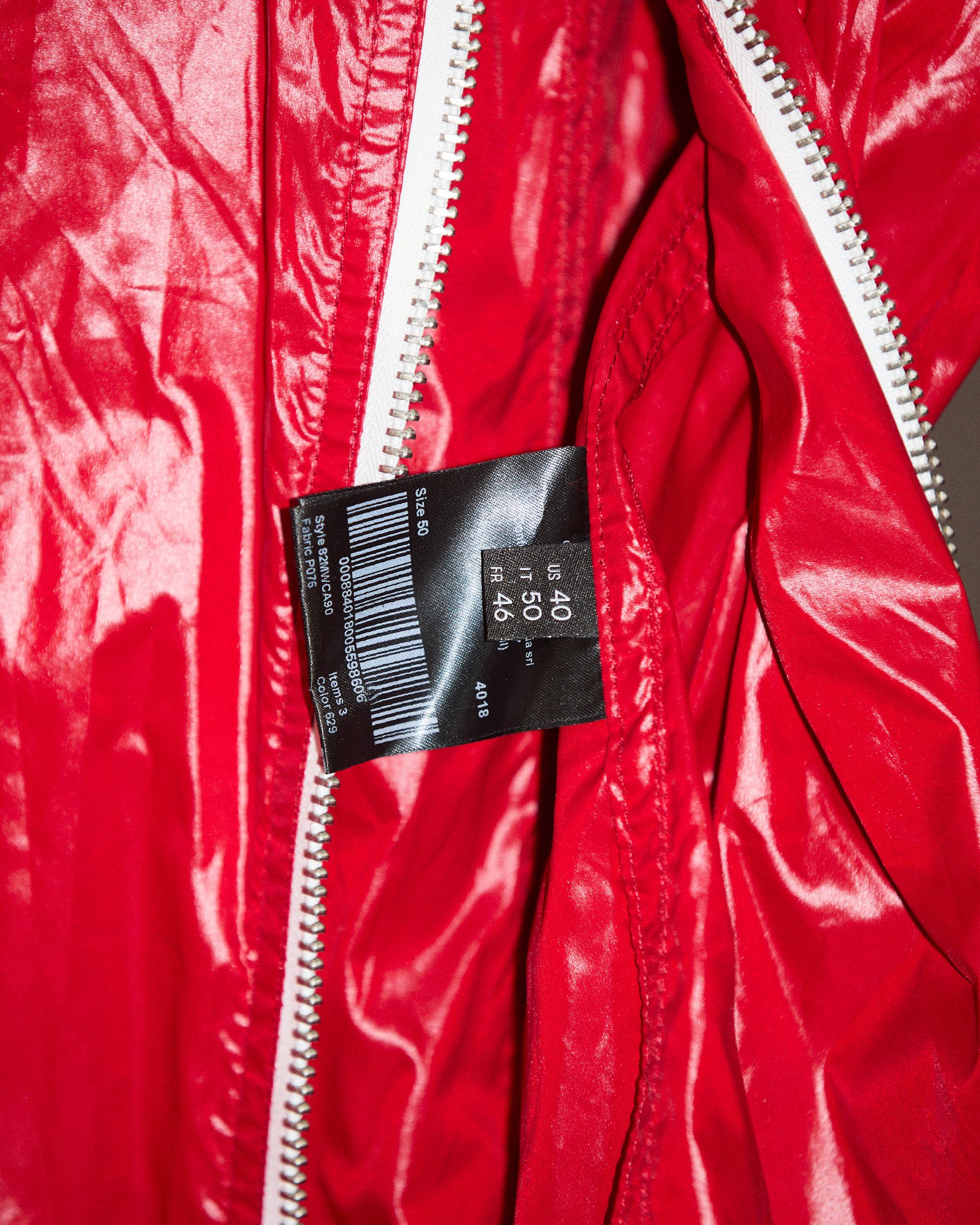 Calvin Klein 205W39NYC × Raf Simons Calvin Klein 205W39NYC SS18 Red Lightweight Jacket Size US M / EU 48-50 / 2 - 8 Thumbnail