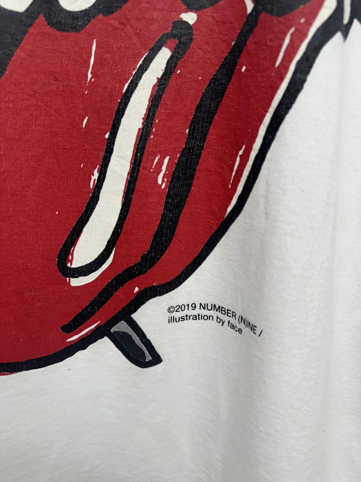 Number (N)ine Number (N)ine x FACE Graphic Tee Size US L / EU 52-54 / 3 - 3 Thumbnail