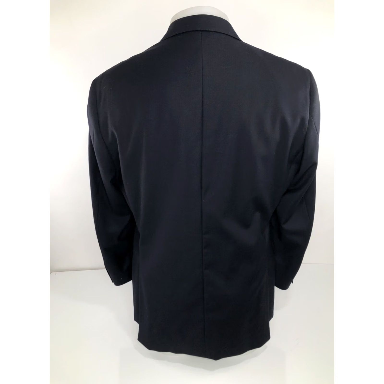 Peter Millar PETER MILLAR Blazer Mens 40S Wool Dark Blue 100% Wool Jacket Blazer B16 EXCELLENT Size 40R - 3 Thumbnail