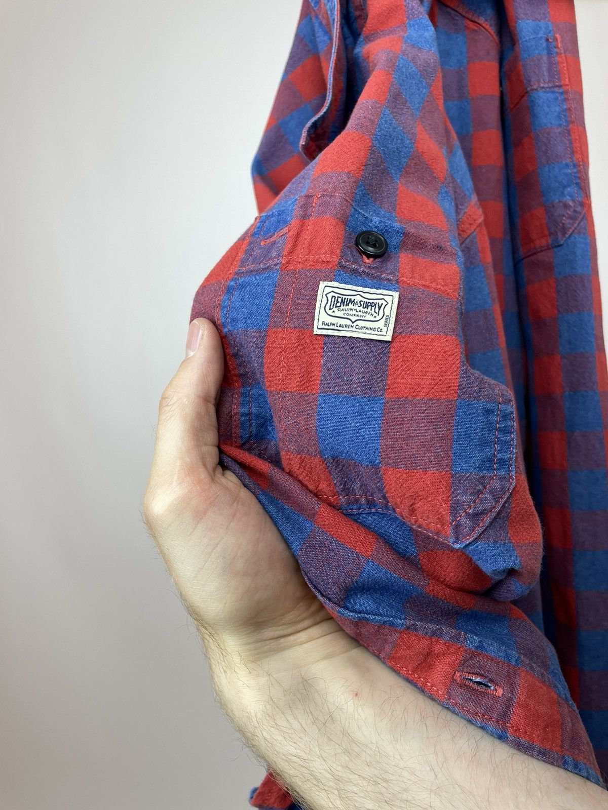 Ralph Lauren Denim supply Ralph Lauren Plaid shirt long sleeve size L Size US L / EU 52-54 / 3 - 10 Thumbnail