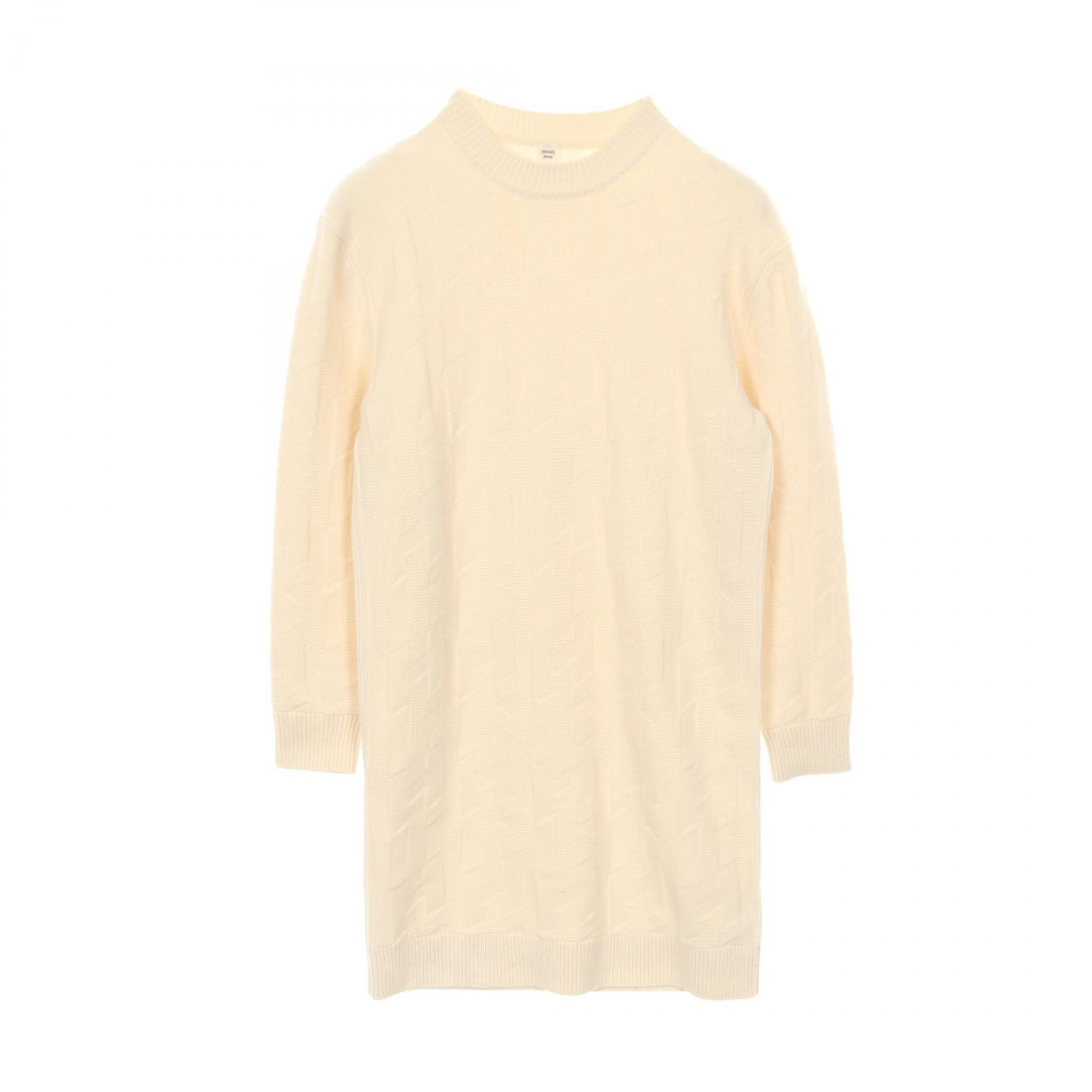 Hermes Hermes Hermes H logo wool dress Textile Dresses DUTY FREE for USA Size ONE SIZE - 1 Thumbnail