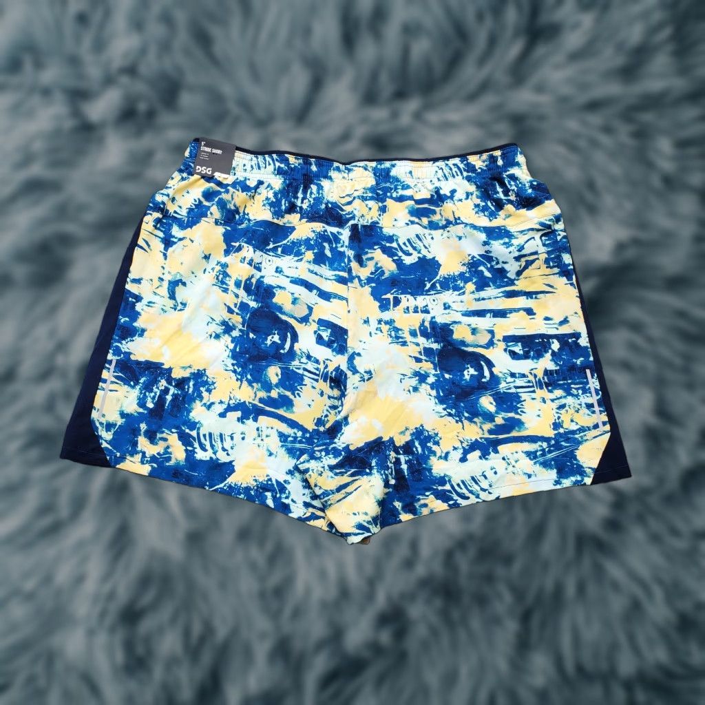 Vintage DSC Stride Shorts Mens XL Multi Tie Dye Athletic Fit Stretch Brief Lined Pull On Size US 36 / EU 52 - 1 Thumbnail