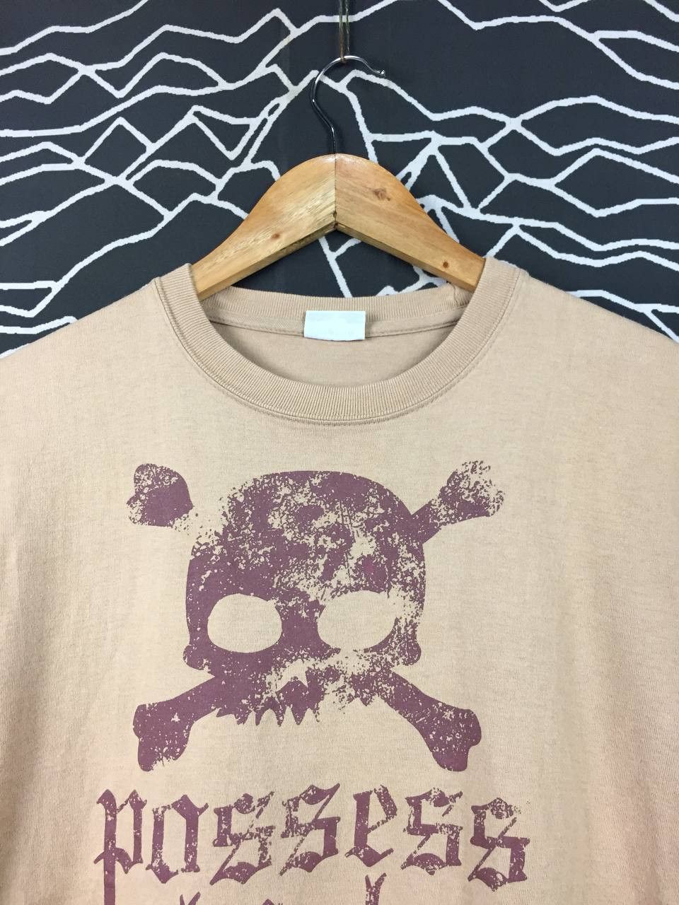 Vintage Vtg Cinema For Men Possess High Ambition Skull Graphic Tee Size US S / EU 44-46 / 1 - 3 Thumbnail