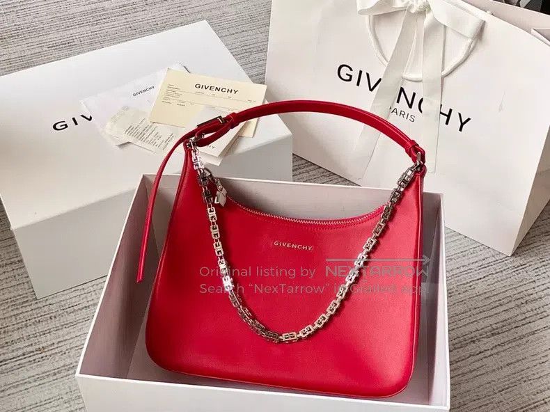 Givenchy Givenchy Red Chain Shoulder Bag Size ONE SIZE - 1 Thumbnail