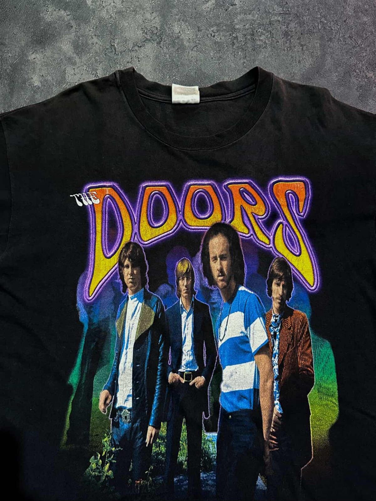 Hanes Vintage 90's The Doors Hanes Tag Large Size US L / EU 52-54 / 3 - 1 Thumbnail