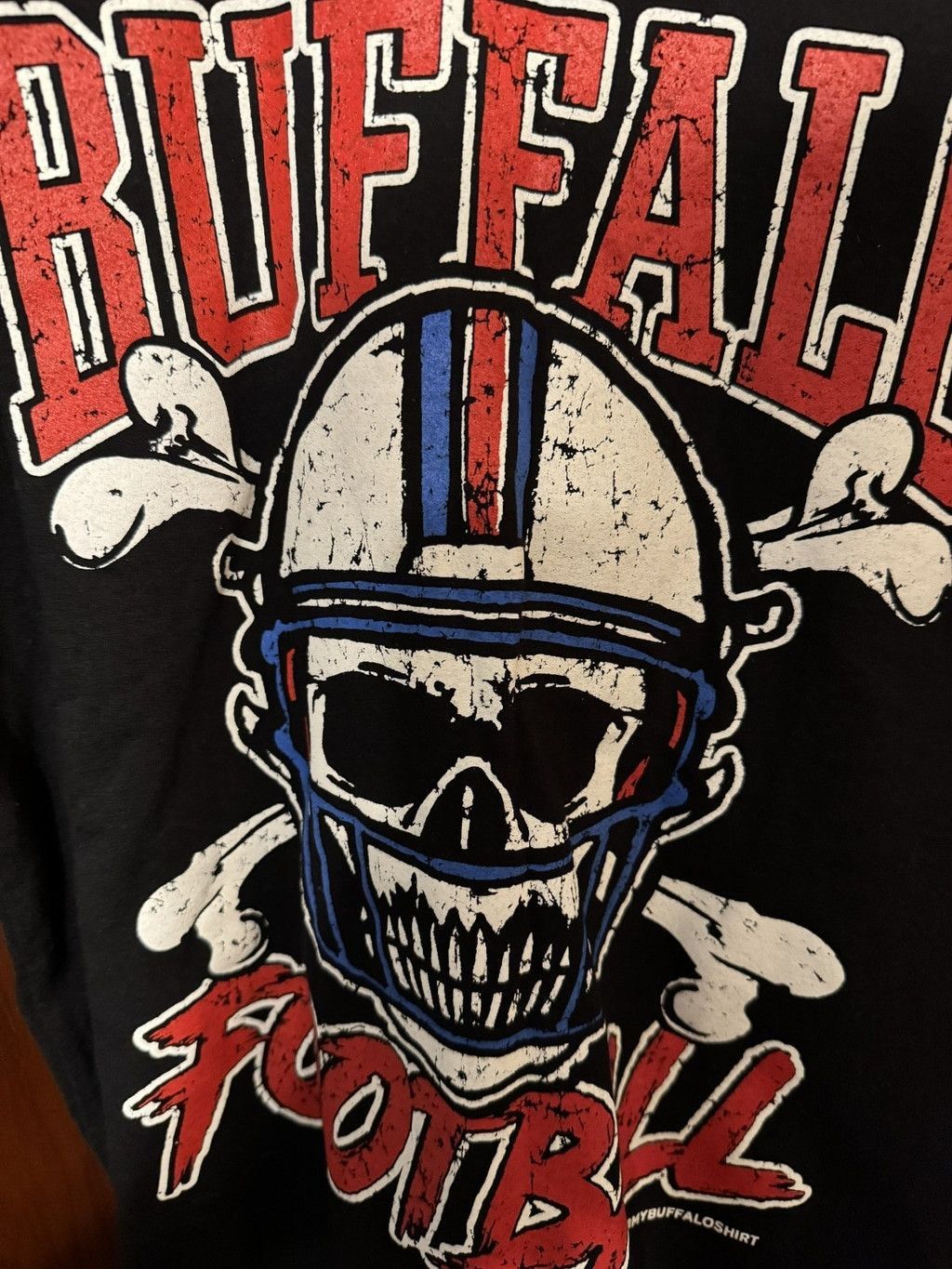 American Apparel Buffalo Football Black T-Shirt Men Size M NEW WITHOUT TAGS Size US M / EU 48-50 / 2 - 5 Thumbnail