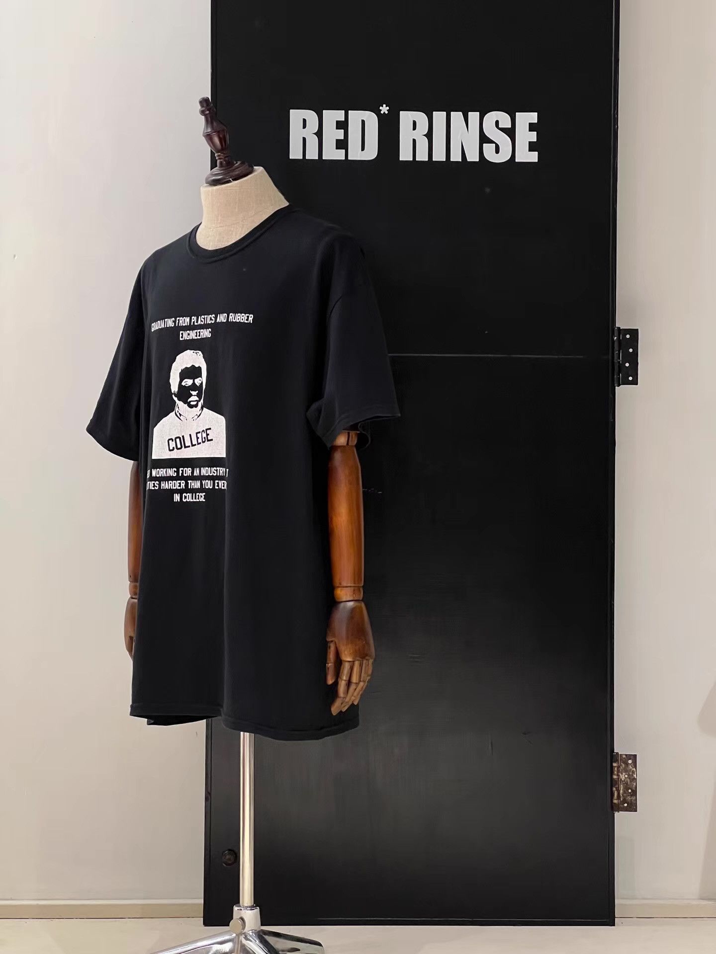 Vintage Vintage Portrait Slogan Short Sleeve T-shirt Q13 Size US XXL / EU 58 / 5 - 2 Thumbnail