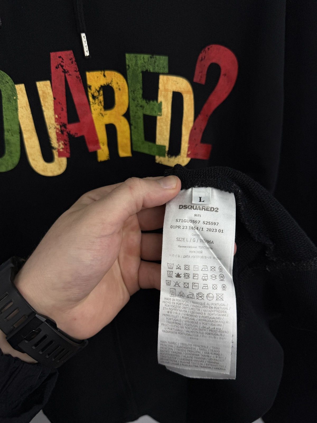 Dsquared2 🇮🇹 Dsquared2 Luxury Hoodie Y2K Rare Retro Hype Size US L / EU 52-54 / 3 - 7 Thumbnail