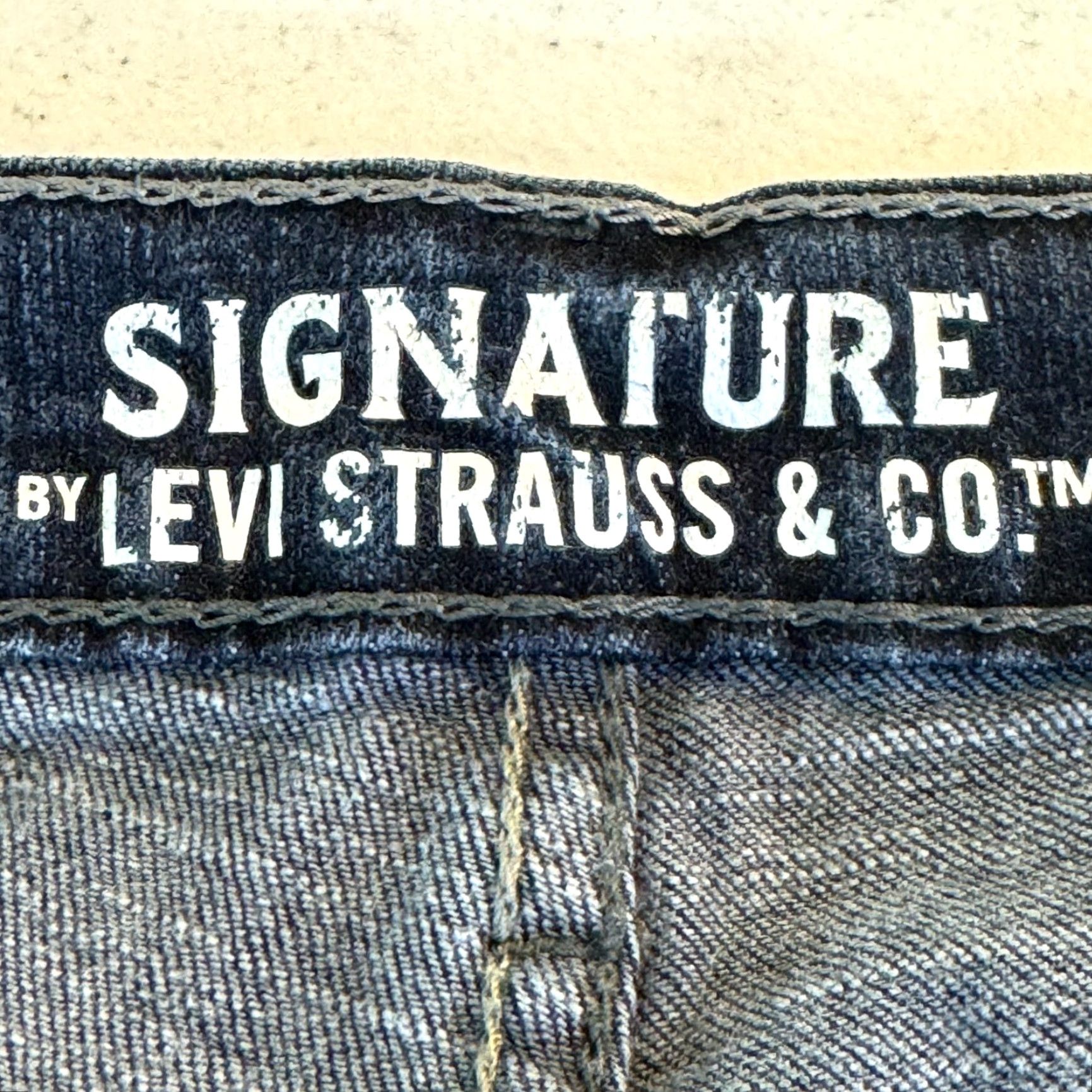 Levi's Levi's Jeans 36 X 30 Blue Denim Stretch Mid-Rise Slim Straight Button Zip Fly Mens Size US 36 / EU 52 - 7 Thumbnail