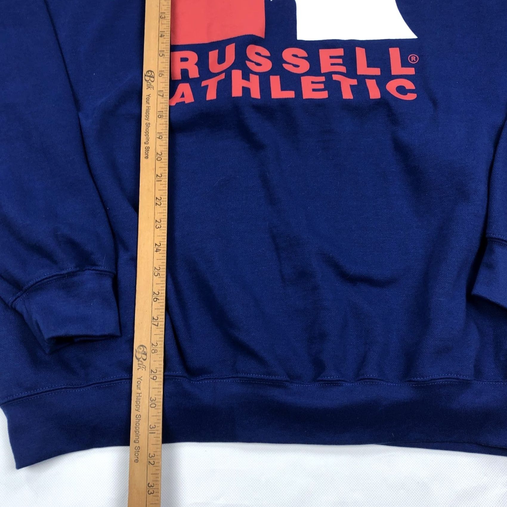 Russell Athletic Russell Athletic Men's 3XLT Pullover Sweatshirt Big & Tall Blue Crewneck Fleece Sweatshirt Size US XXL / EU 58 / 5 - 6 Thumbnail