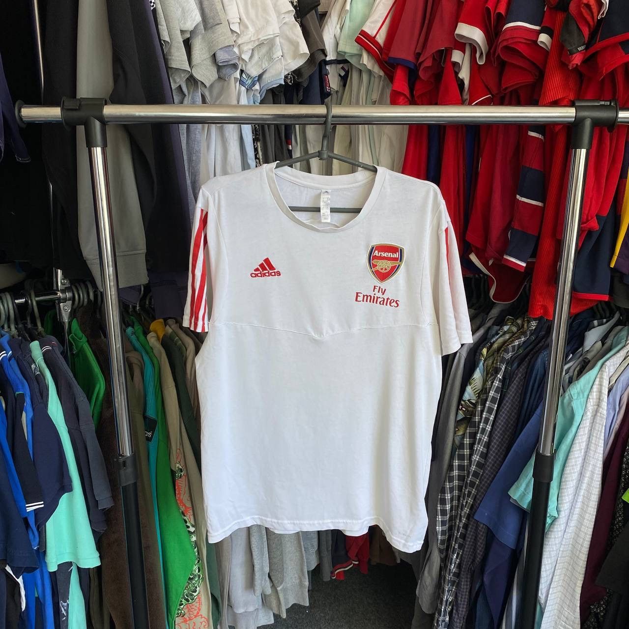Adidas × Vintage Vintage Adidas FC Arcenal 2019 Home soccer jersey Size US M / EU 48-50 / 2 - 1 Thumbnail