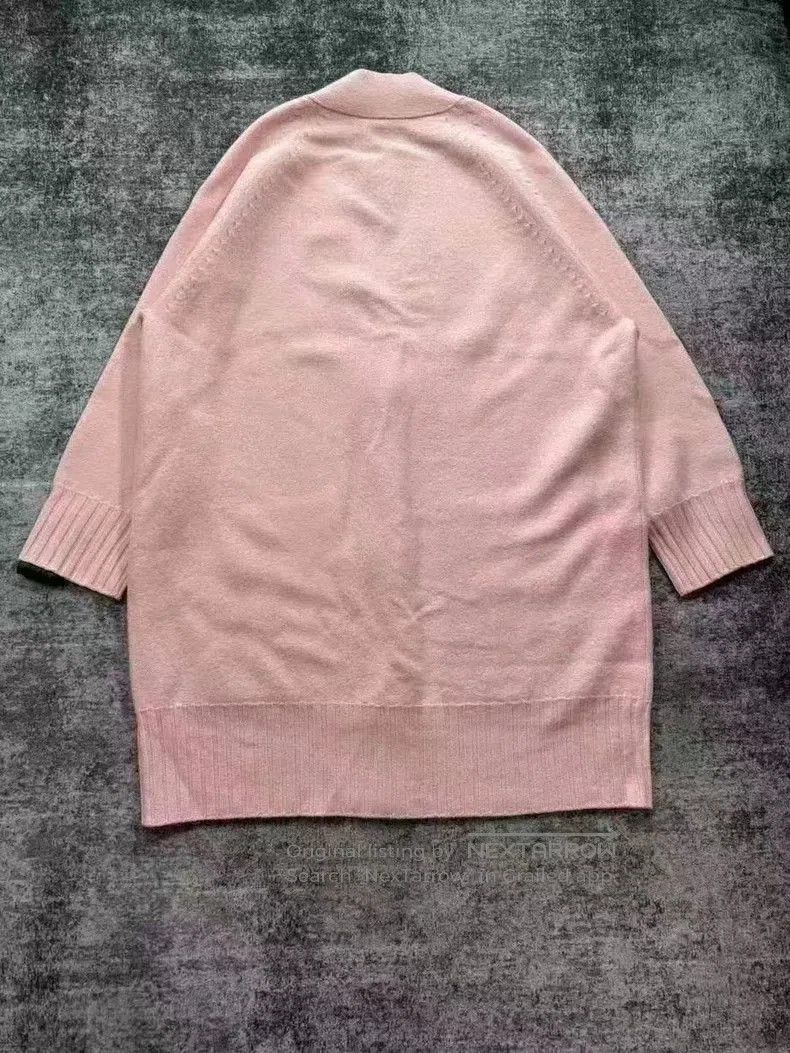Louis Vuitton Louis Vuitton Pink Long Wool Cardigan. Size US S / EU 44-46 / 1 - 2 Thumbnail