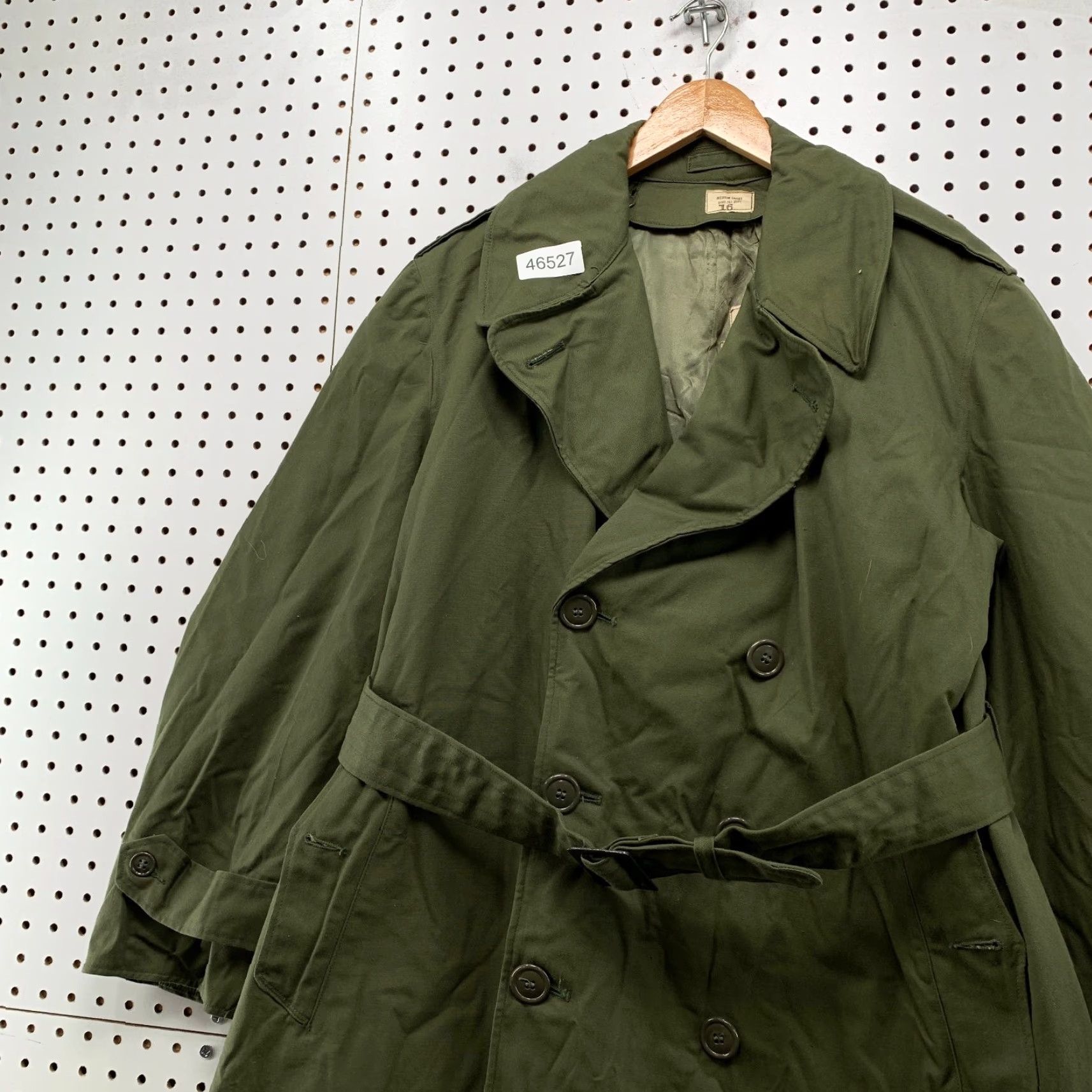 Doublet VINTAGE US Army Overcoat Jacket Mens M OG-107 Lined Double Breasted Green Winter Size US M / EU 48-50 / 2 - 7 Thumbnail