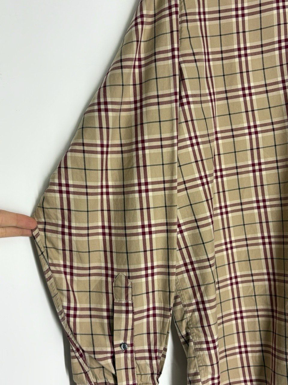 Burberry Burberry London Check All Over Long Sleeve Vintage Shirt Size US XXL / EU 58 / 5 - 8 Thumbnail