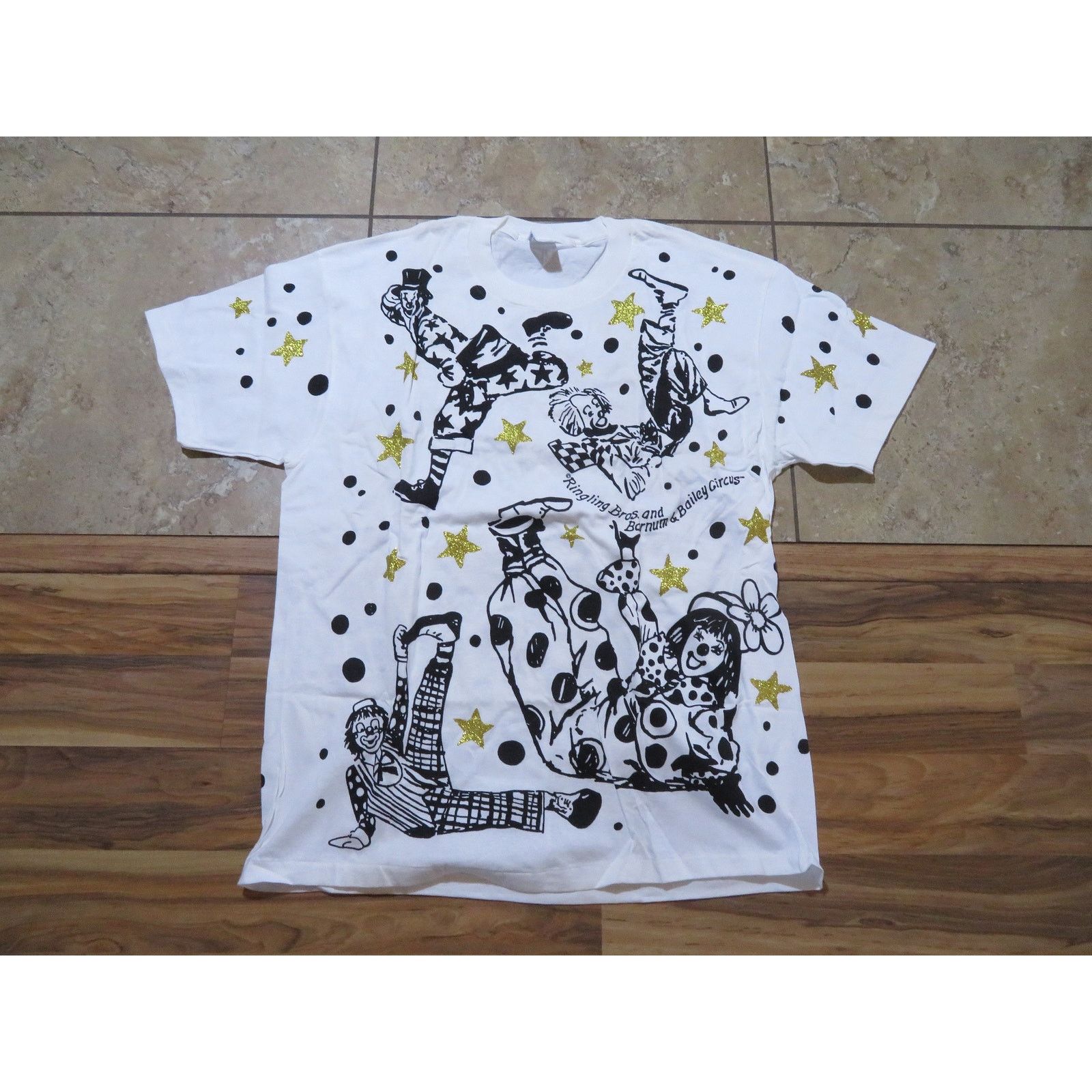 Anvil Ringling Brothers Barnum Bailey Circus AOP T-shirt XL 1990s Size US XL / EU 56 / 4 - 1 Thumbnail
