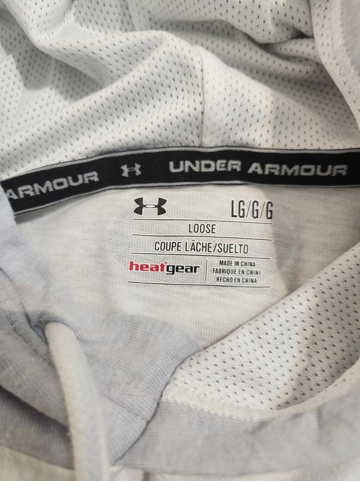 Under Armour Under Armour Hooded Short Sleeve Shirt White Men's Large Size US L / EU 52-54 / 3 - 5 Thumbnail