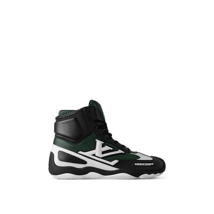 LV Footprint Racing High Top Trainers