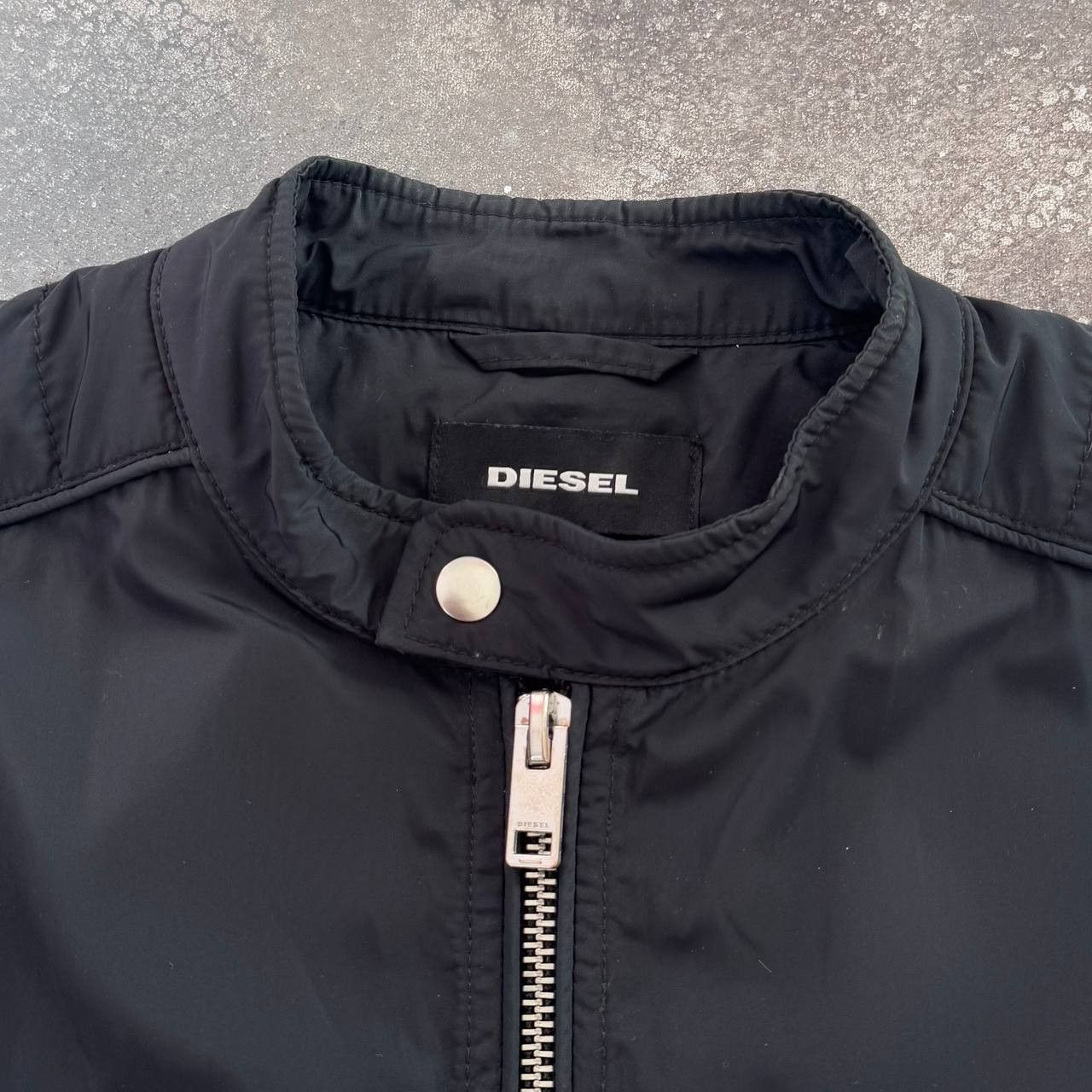 Diesel Diesel Zip Details Biker Bomber Jacket Size US L / EU 52-54 / 3 - 16 Thumbnail