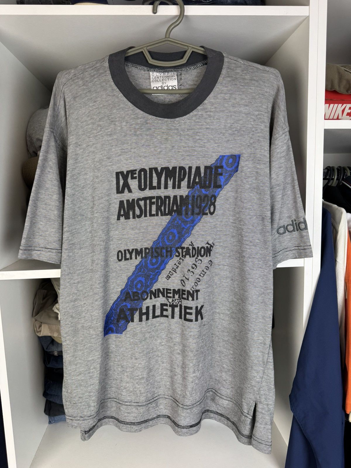 Adidas Vintage Olympic Centennial Collection by Adidas T-shirt Size US M / EU 48-50 / 2 - 1 Thumbnail