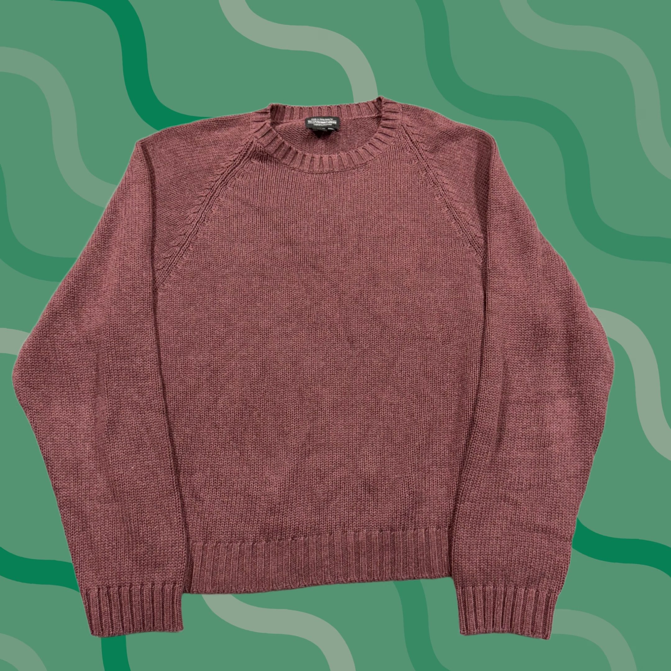 Vintage J. Peterman Company Sweater Mens 2XL Pink Crewneck Cotton Knit Pullover Size US XXL / EU 58 / 5 - 1 Thumbnail