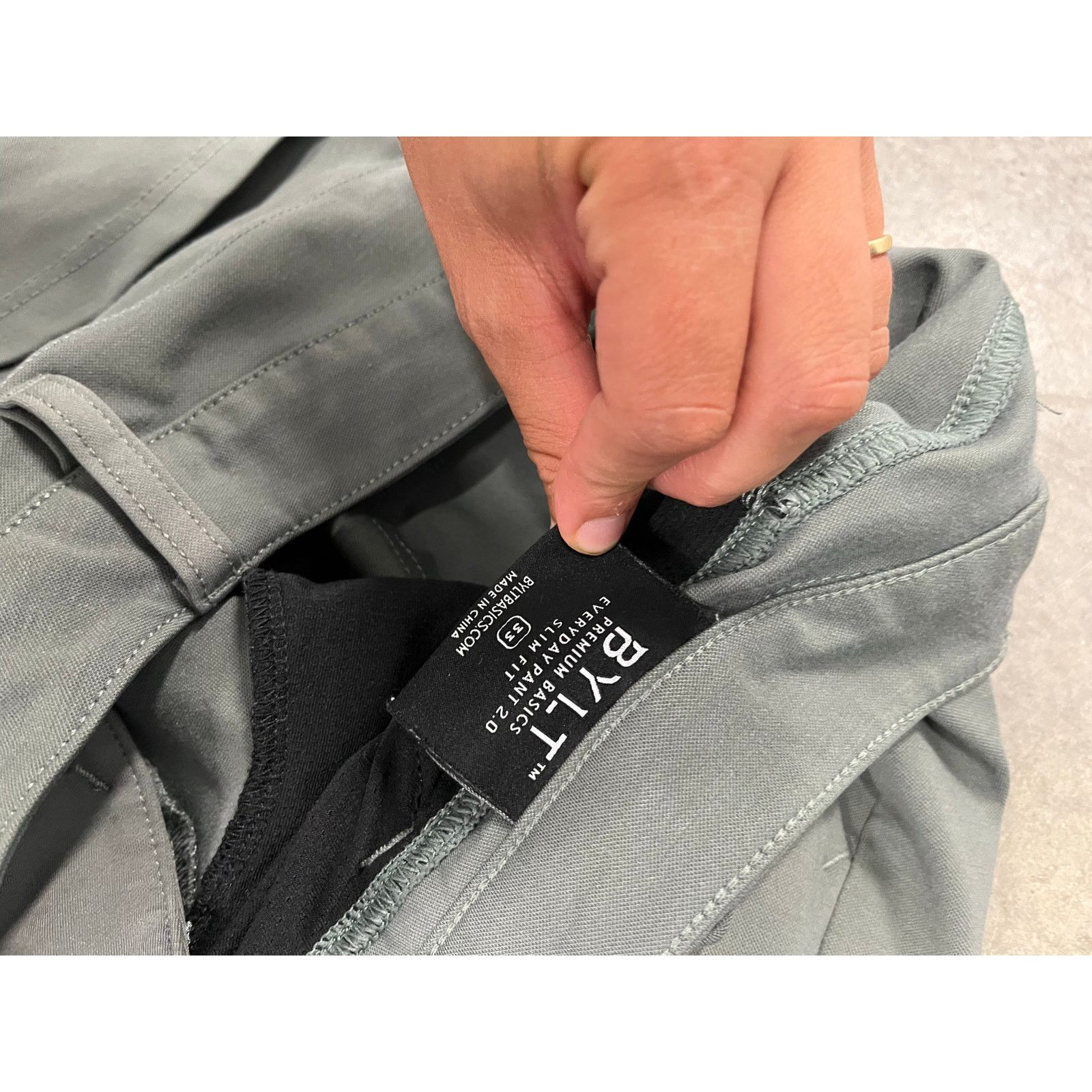 & Other Stories Bylt Premium Basic Everyday Pant 2.0 green Men's L size 33 Size US 27 - 4 Thumbnail