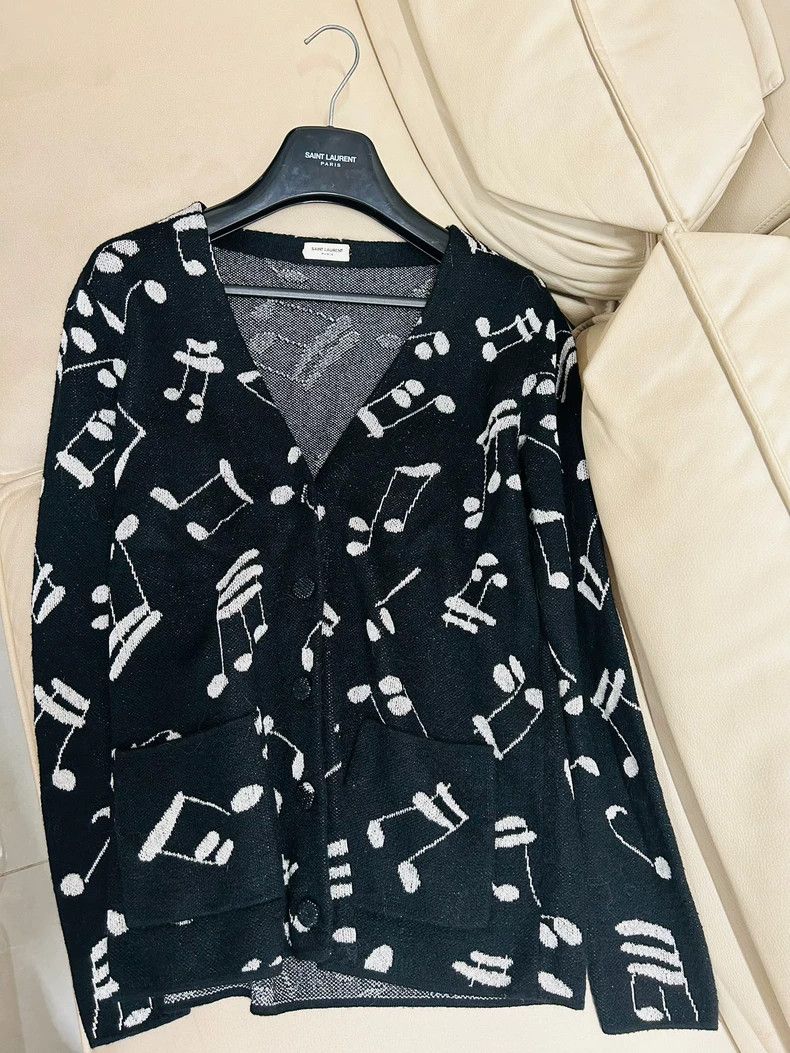 Saint Laurent Paris Saint Laurent Paris 16fw Note Cardigan Mohair Jacket Nextar Size US S / EU 44-46 / 1 - 1 Thumbnail
