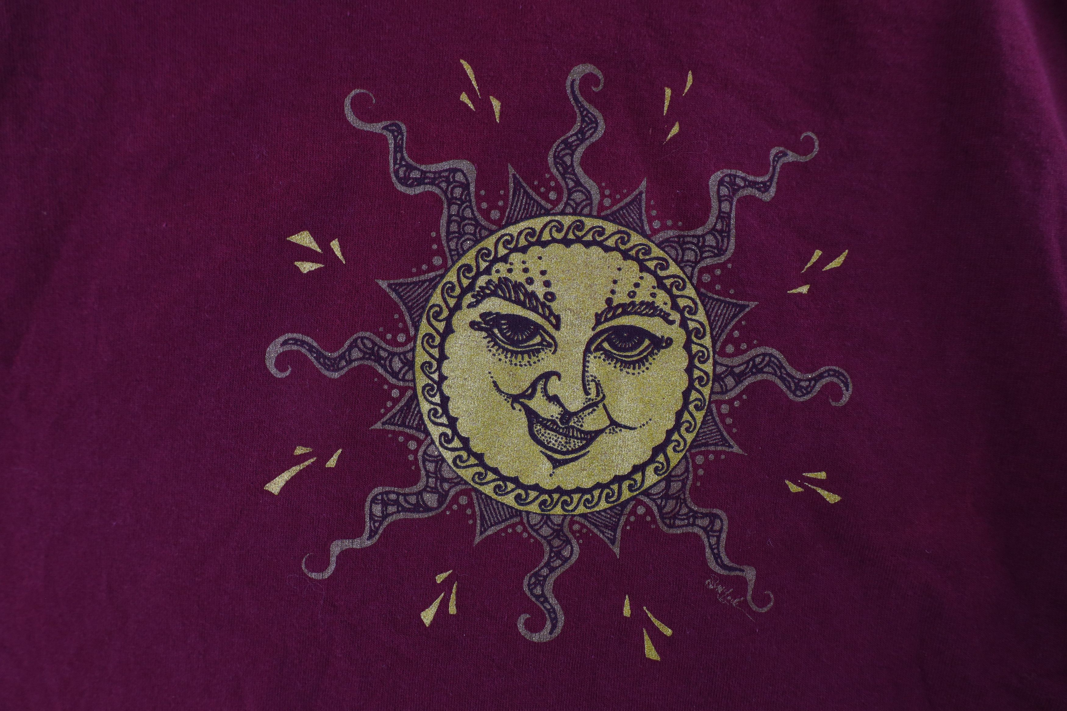 Vintage Vintage 90s Tour Sarah McLachlan Band T-Shirt Red Cotton Size US L / EU 52-54 / 3 - 4 Thumbnail