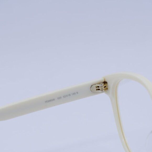 Fendi 🕶️ New Fendi FE50024I 025 Ivory Eyeglasses 52mm Size ONE SIZE - 7 Thumbnail