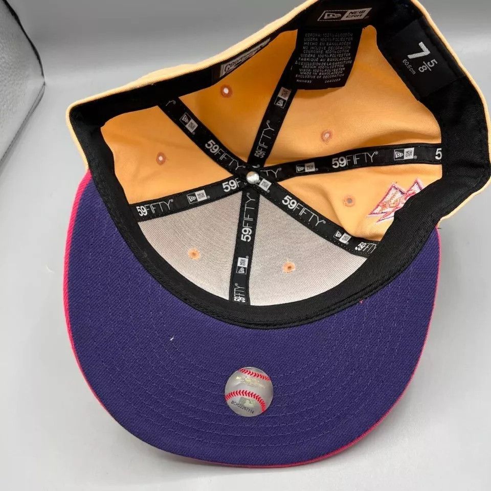 New Era Houston Astros Hat Men 7 5/8 59Fifty New Era Fitted Cap Size ONE SIZE - 7 Thumbnail