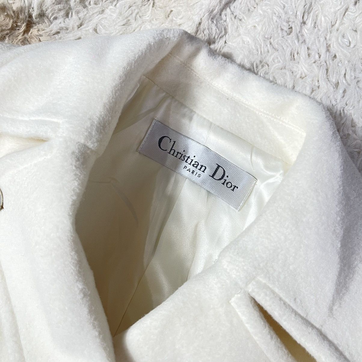 Dior Christian Dior Wool Trench Coat Size S / US 4 / IT 40 - 10 Thumbnail