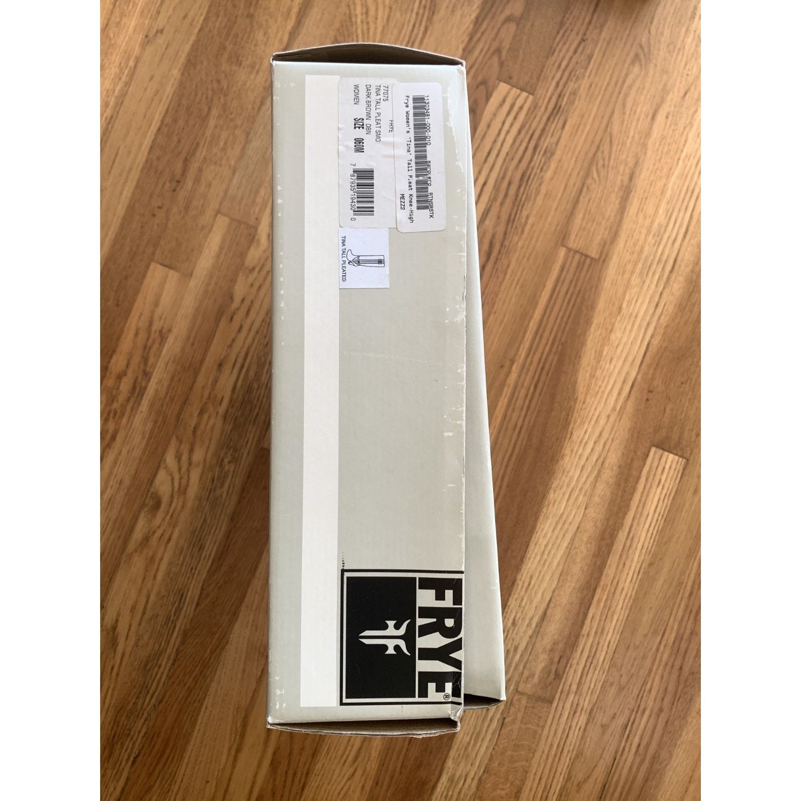 Frye NIB Frye Tina Pleat Knee High Brown Leather Boots Size 6 Size US 6 / IT 36 - 17 Thumbnail