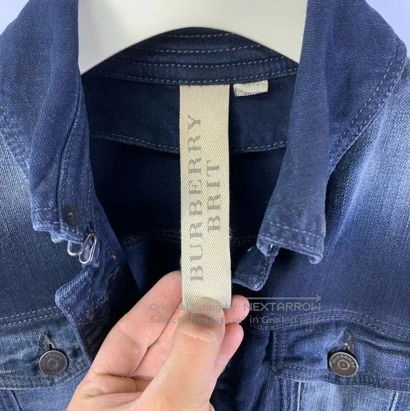 Burberry Burberry Women's Blue Denim Jacket. Size XXS / US 00 / IT 34 - 3 Thumbnail