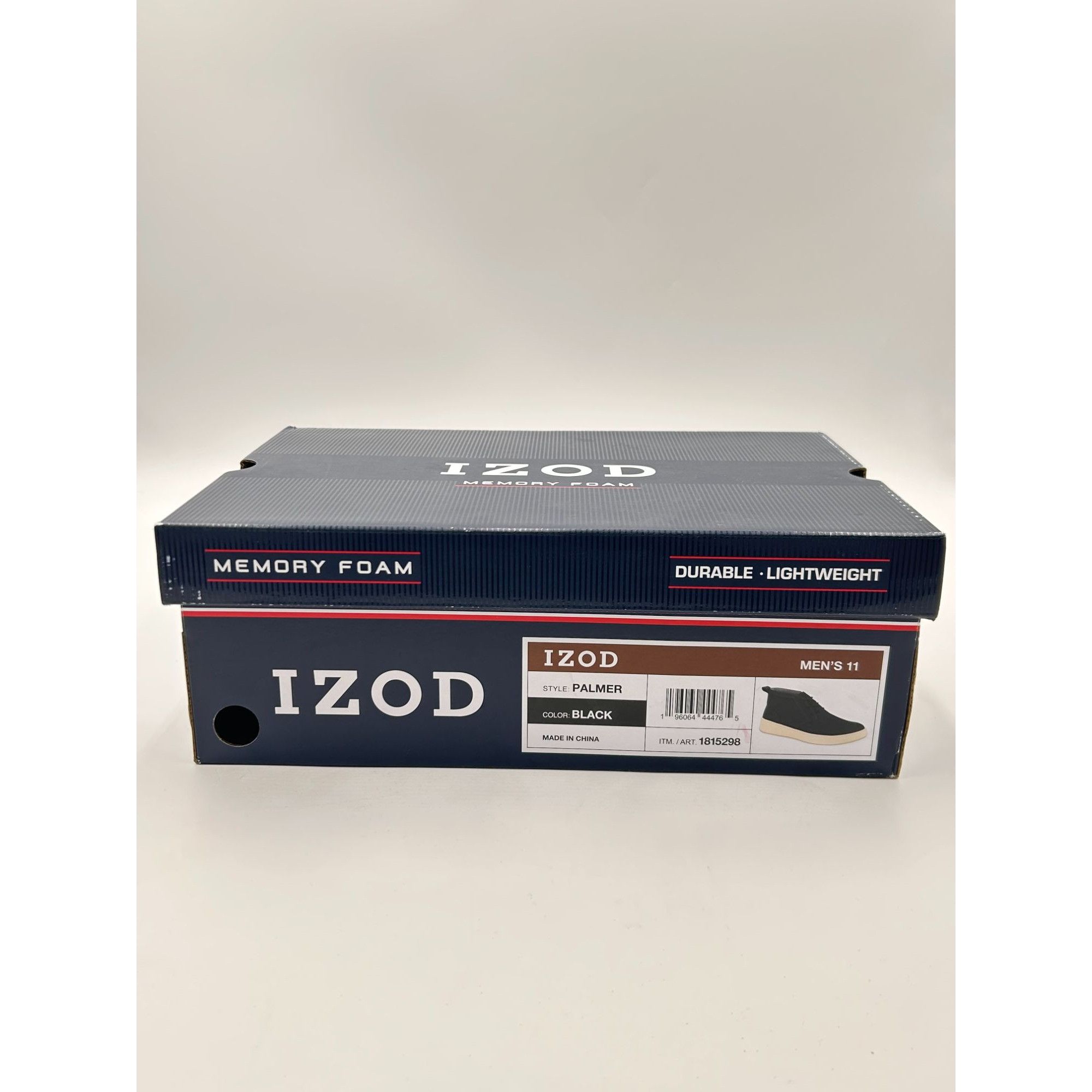 Izod IZOD Palmer Chukka Boots Men 11M Black Memory Foam Casual La Size US 11 / EU 44 - 9 Thumbnail