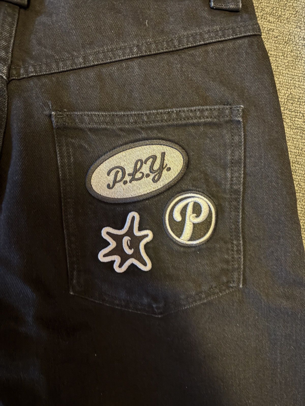 Designer × Supreme Protect Ldn Off Black Twinners Denim Size US 32 / EU 48 - 6 Thumbnail