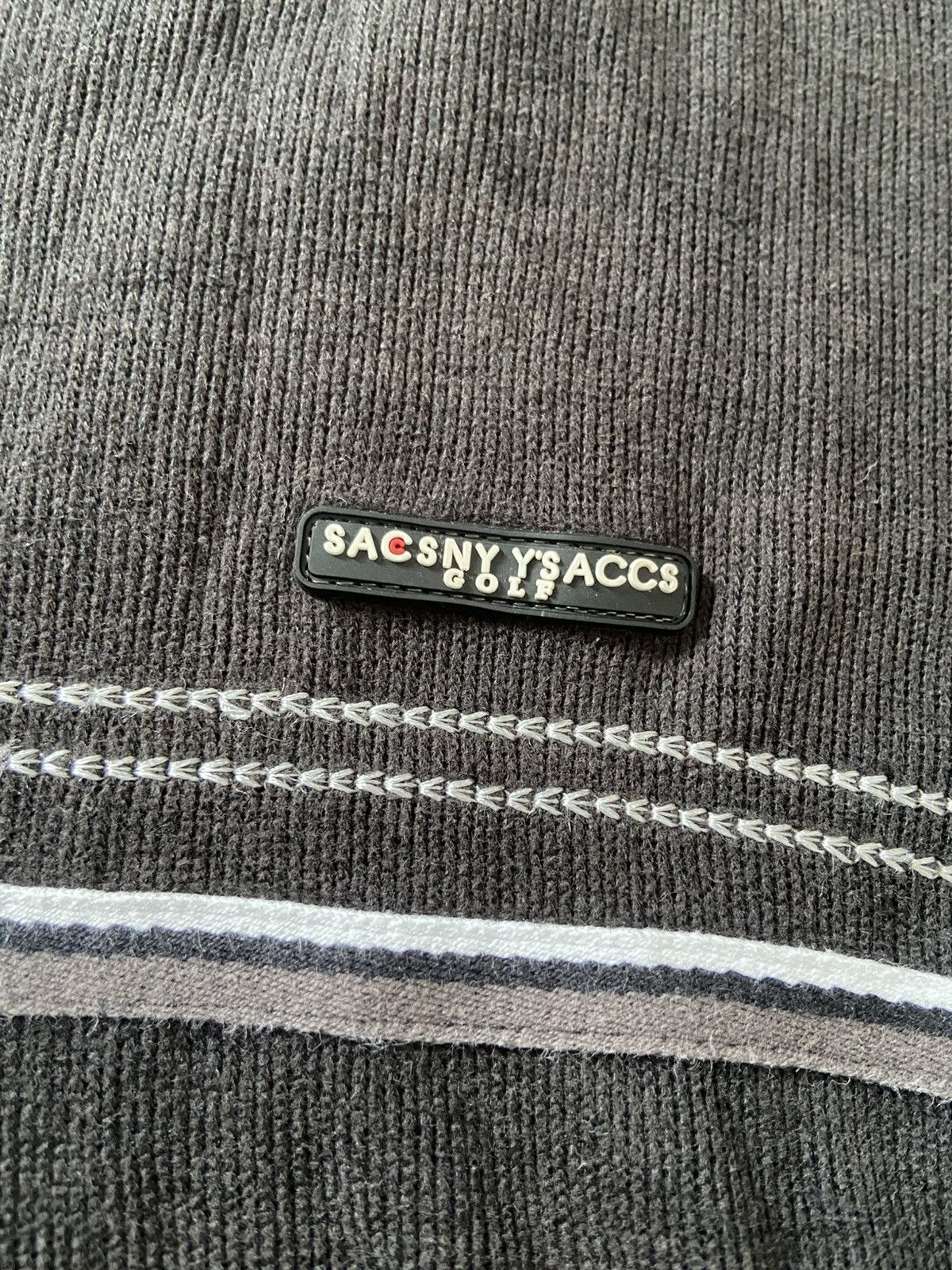 Yohji Yamamoto Vintage Sacsny Y’s Accs Golf Sweater Size US L / EU 52-54 / 3 - 4 Thumbnail