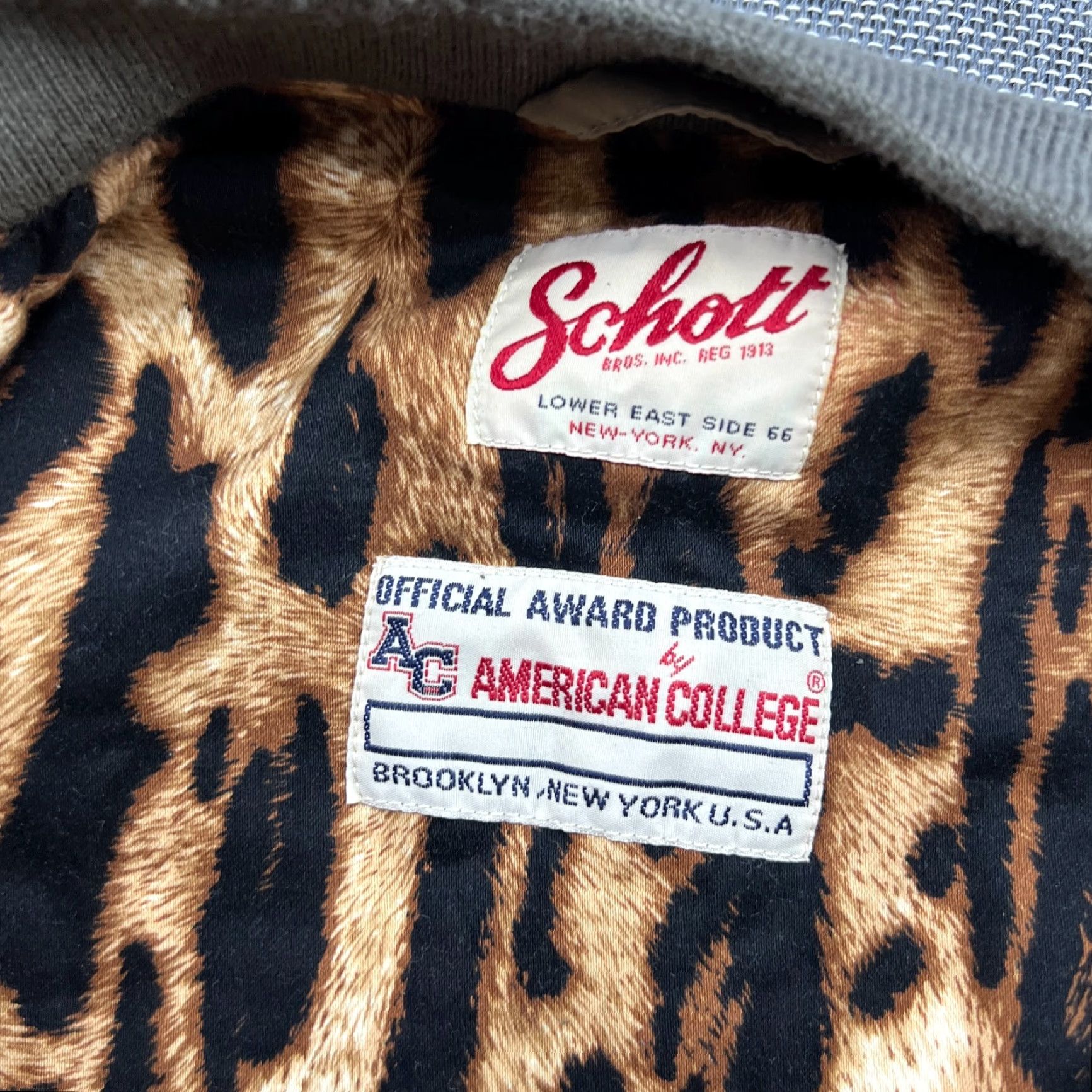 Schott VINTAGE SCHOTT Womens Bomber Jacket MA-1 Flight Beige Full Zip Ladies M Shirt Womens Size M / US 6-8 / IT 42-44 - 7 Thumbnail