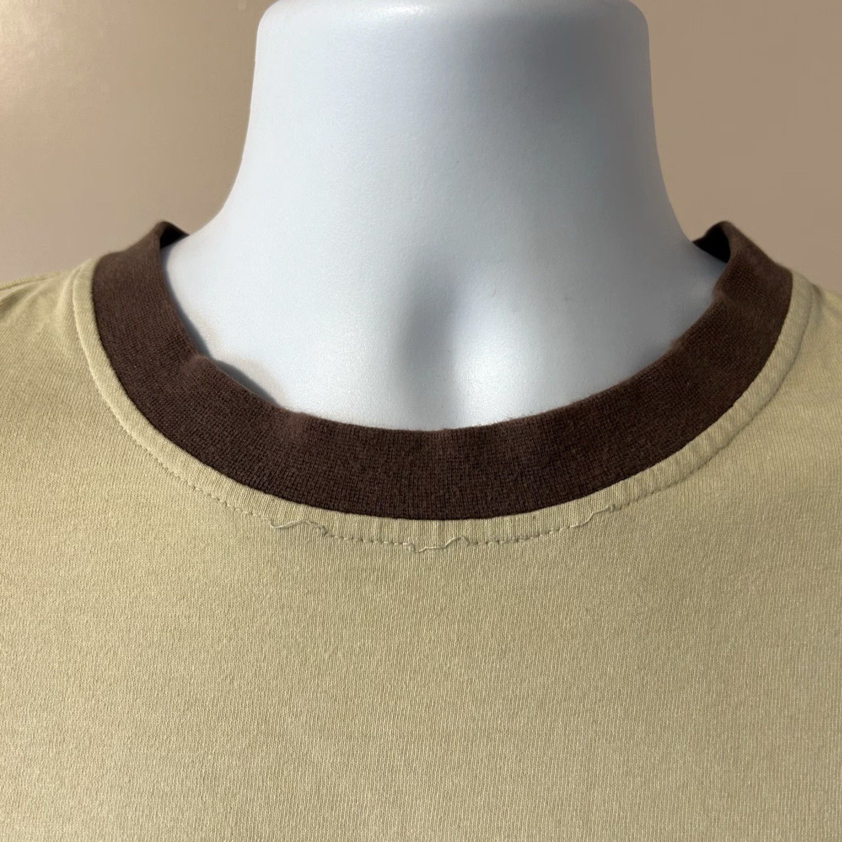 Southpole VINTAGE South Pole Authentic Collection Long Sleeve Shirt Men XL Tan Brown Spell Out Size US XL / EU 56 / 4 - 7 Thumbnail