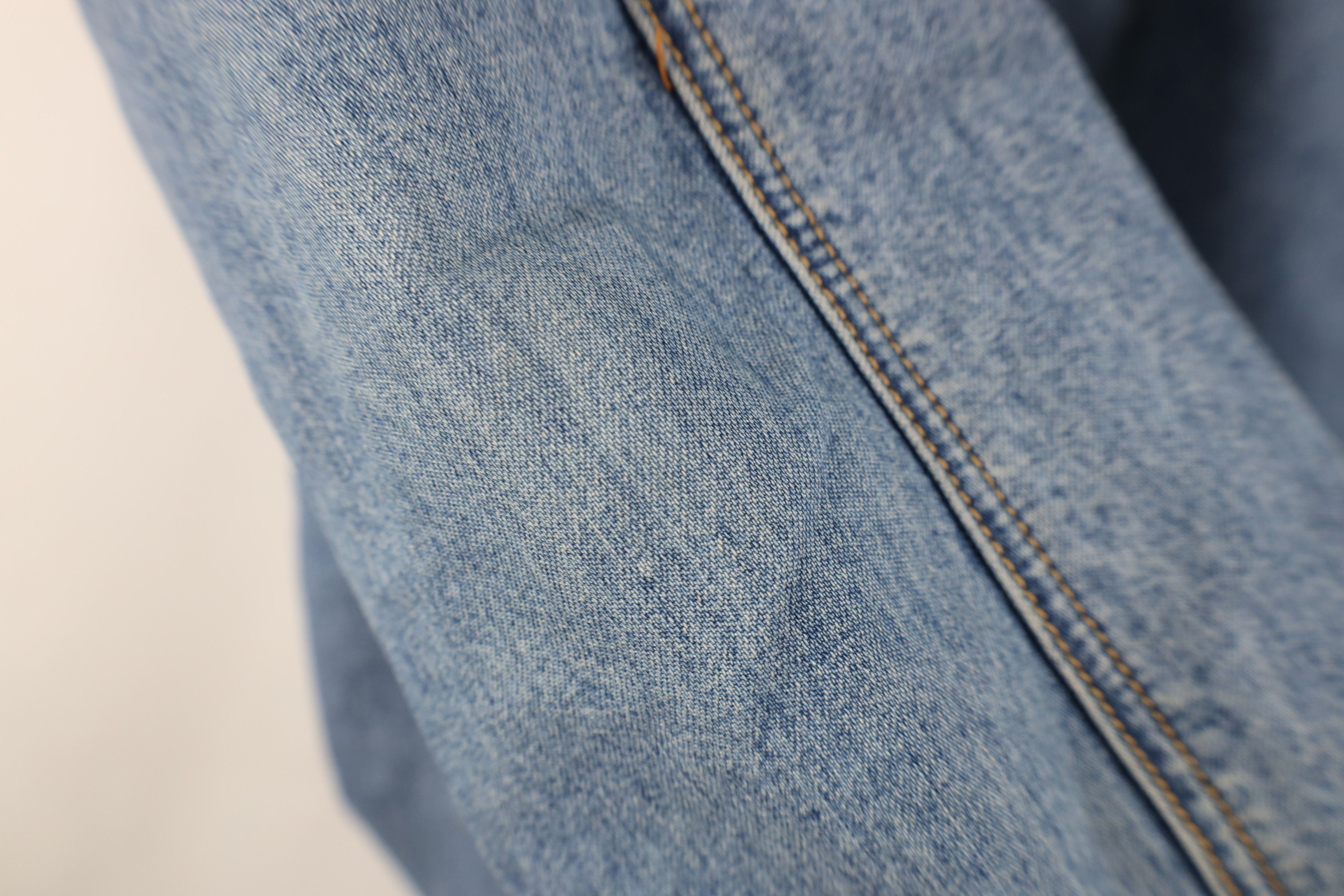 Levi's Vintage Y2K Levis Babydoll Snap Button Denim Shirt Stretch Size XL / US 12-14 / IT 48-50 - 9 Thumbnail