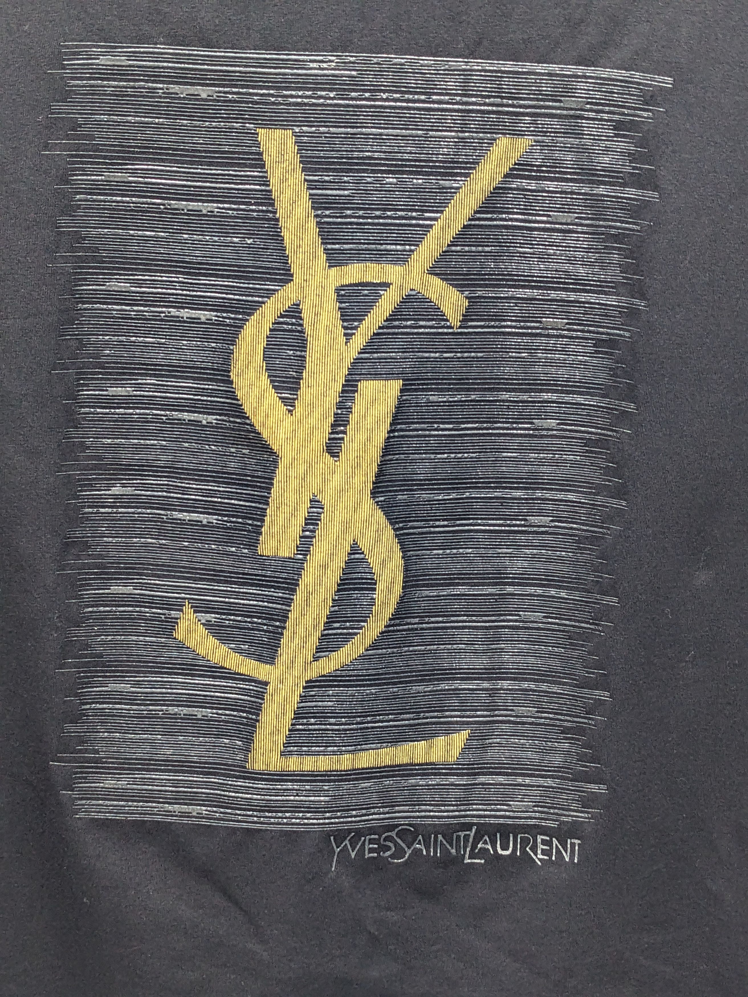 Yves Saint Laurent VINTAGE YVES SAINT LAURENT LONG SLEEVE TSHIRT Size XL / US 12-14 / IT 48-50 - 3 Thumbnail