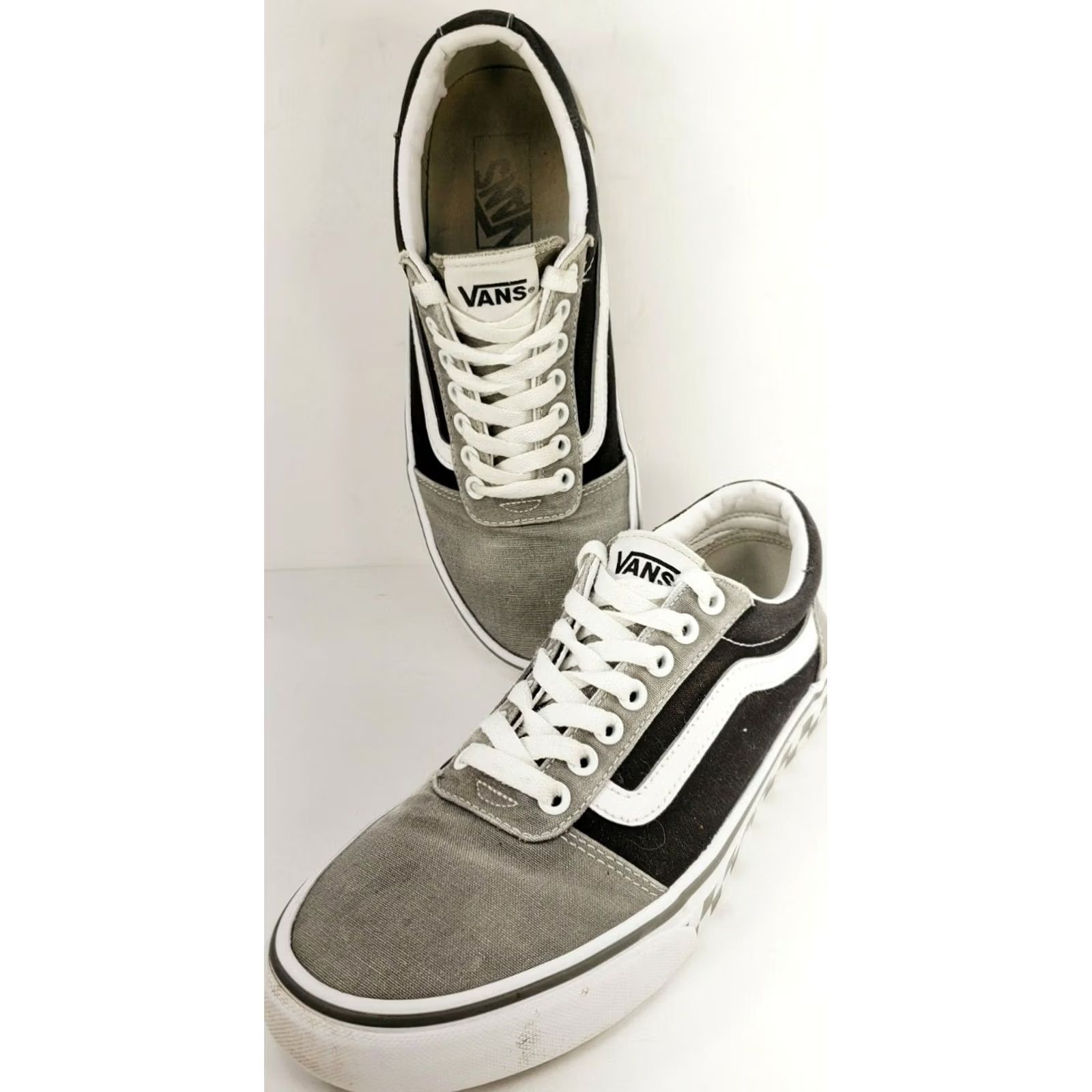Vans Vans Ward Sneaker Men's Black White Gray Checkerboard Size 8 Size US 8 / EU 41 - 3 Thumbnail