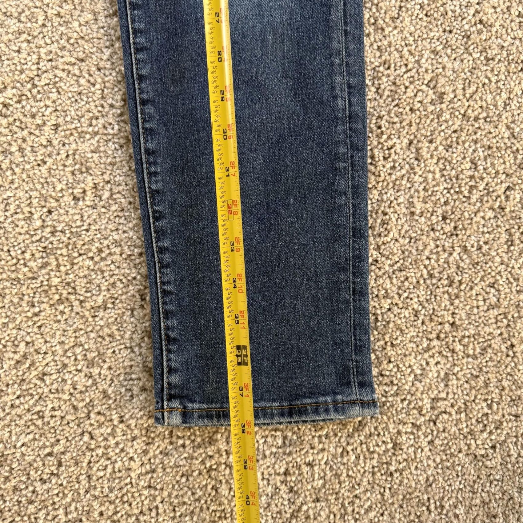 American Eagle Outfitters American Eagle Jeans Mens 29x30 Medium Wash Blue Denim Regular Straight Casual Size US 29 - 7 Thumbnail