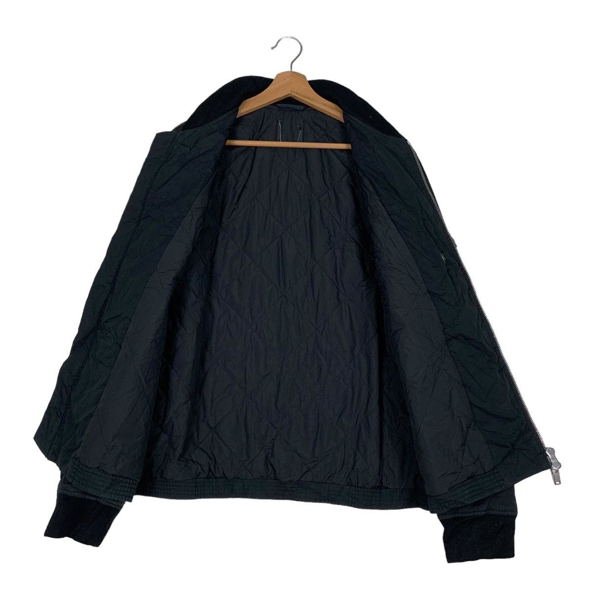 Japanese Brand Cotton Nylon Canvas KERBY Style Bomber Jacket #0422-C19 Size US M / EU 48-50 / 2 - 11 Thumbnail