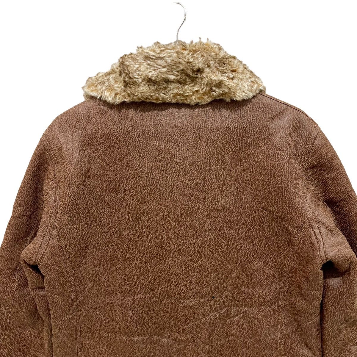 Pazzo Pazzo Denim Store Faux Fur Coat Jacket Size L / US 10 / IT 46 - 12 Thumbnail