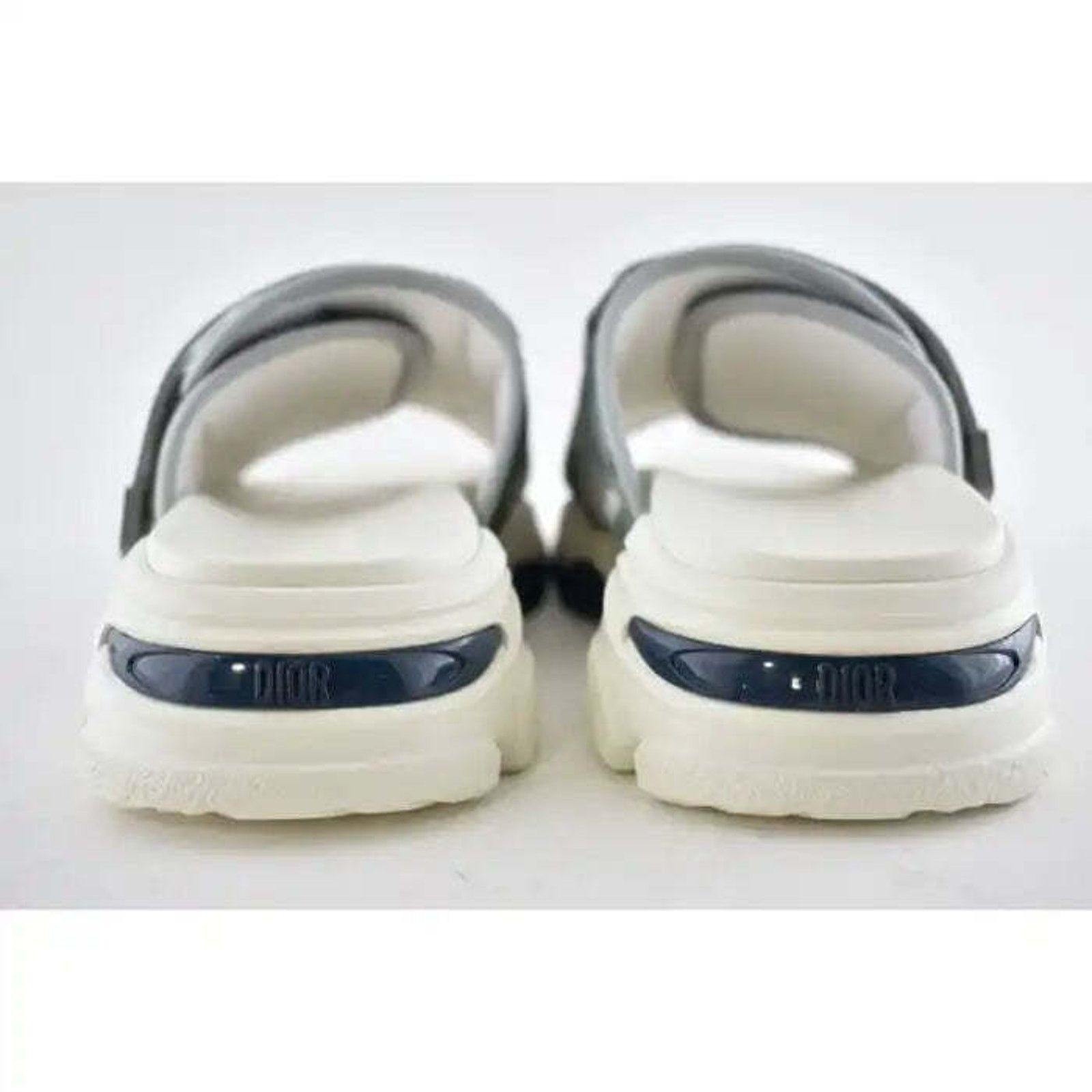 Dior Dior D-Wander Blue Shaded Camouflage Platform Logo Slide Size US 5.5 / IT 35.5 - 8 Thumbnail