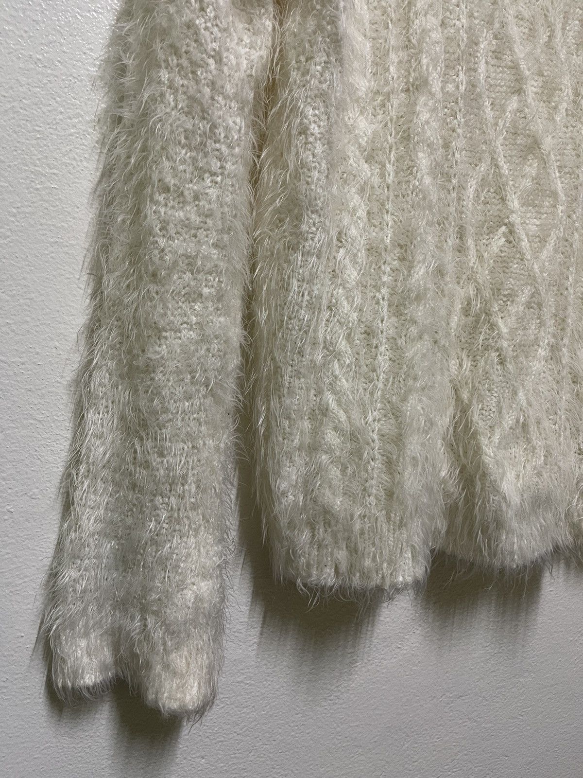 Hiroko Koshino Homme × Japanese Brand HK Works London Jumper Fluffy Size M / US 6-8 / IT 42-44 - 3 Thumbnail