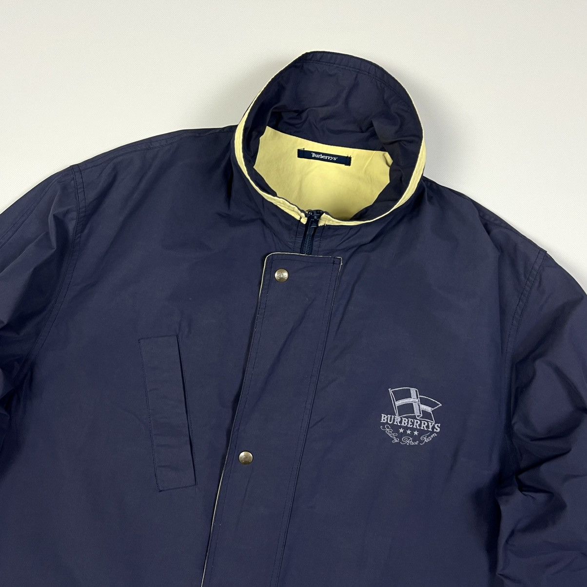 Burberry × Vintage Auth Vintage Burberrys Logo Cotton Jacket Men’s Size M-L Size US L / EU 52-54 / 3 - 9 Thumbnail
