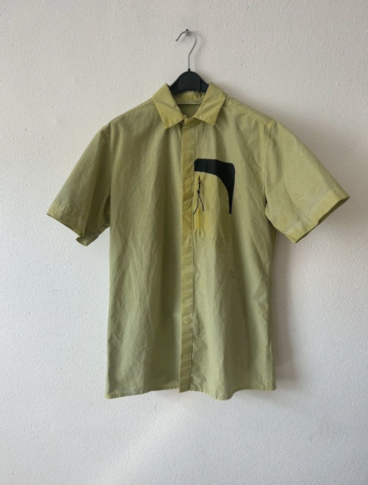 1017 ALYX 9SM × Alyx × MMW 1017 ALYX 9SM Green Framis Motif Shirt Size US S / EU 44-46 / 1 - 1 Thumbnail